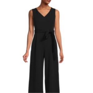 NWT Calvin Klein Women’s Belted Jumpsuit Size 8